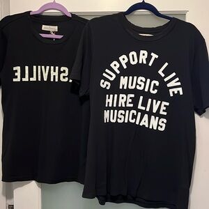 Imogene & Willie Graphic Tees - Small + Med